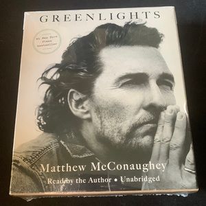Green lights audio cds by Matthew McConaughey. new, still sealed